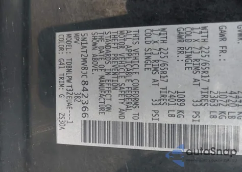 2018 Nissan Rogue S from USA, damaged, VIN 5N1AT2MV8JC842366